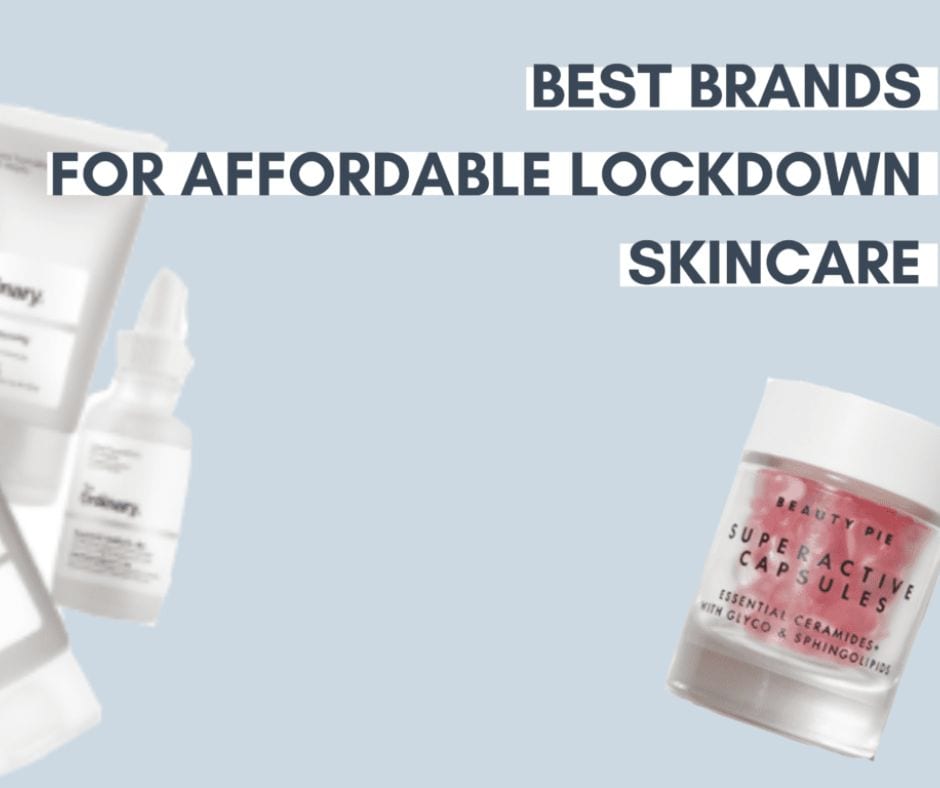 Affordable skincare products during lockdown Simply Clinics