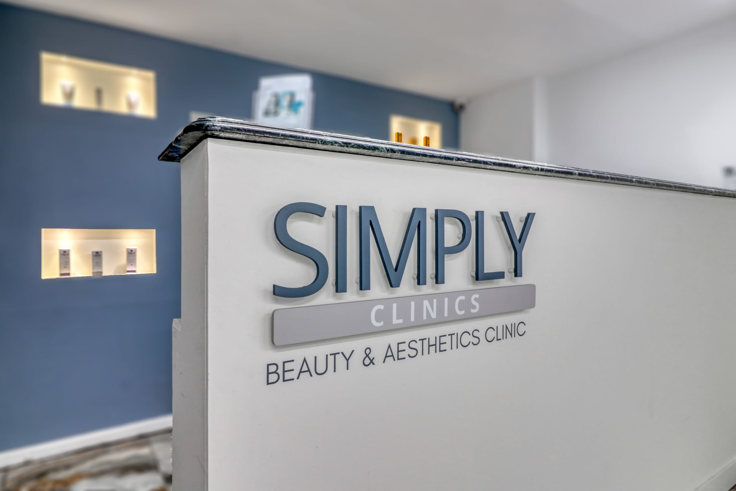 Simply Clinics reception area